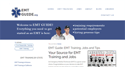 Desktop Screenshot of emtguide.org