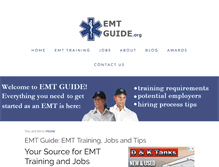 Tablet Screenshot of emtguide.org